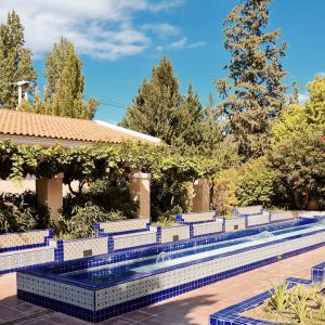 El jardín español, replica de Plaza España, Mendoza